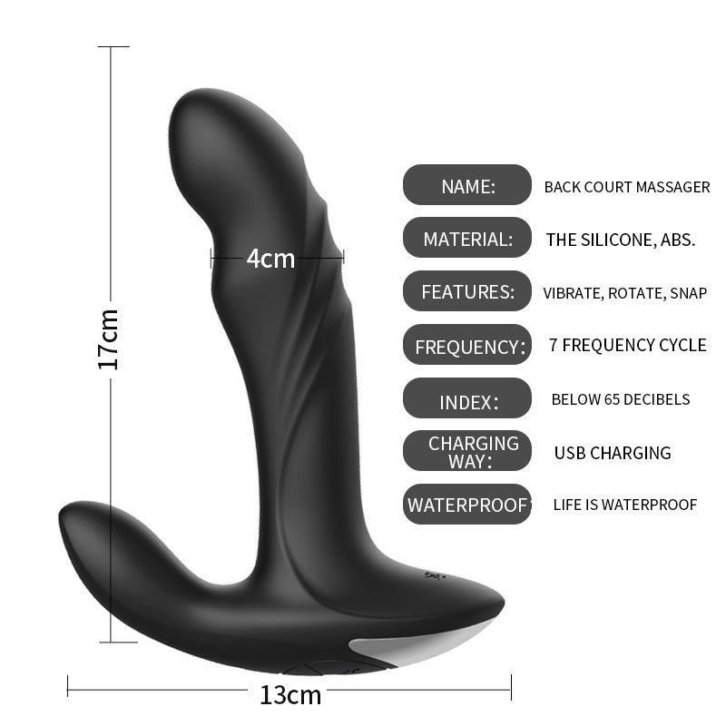 Wireless Remote Control 7 Frequency Vibrating Prostate Massager Lurevibes