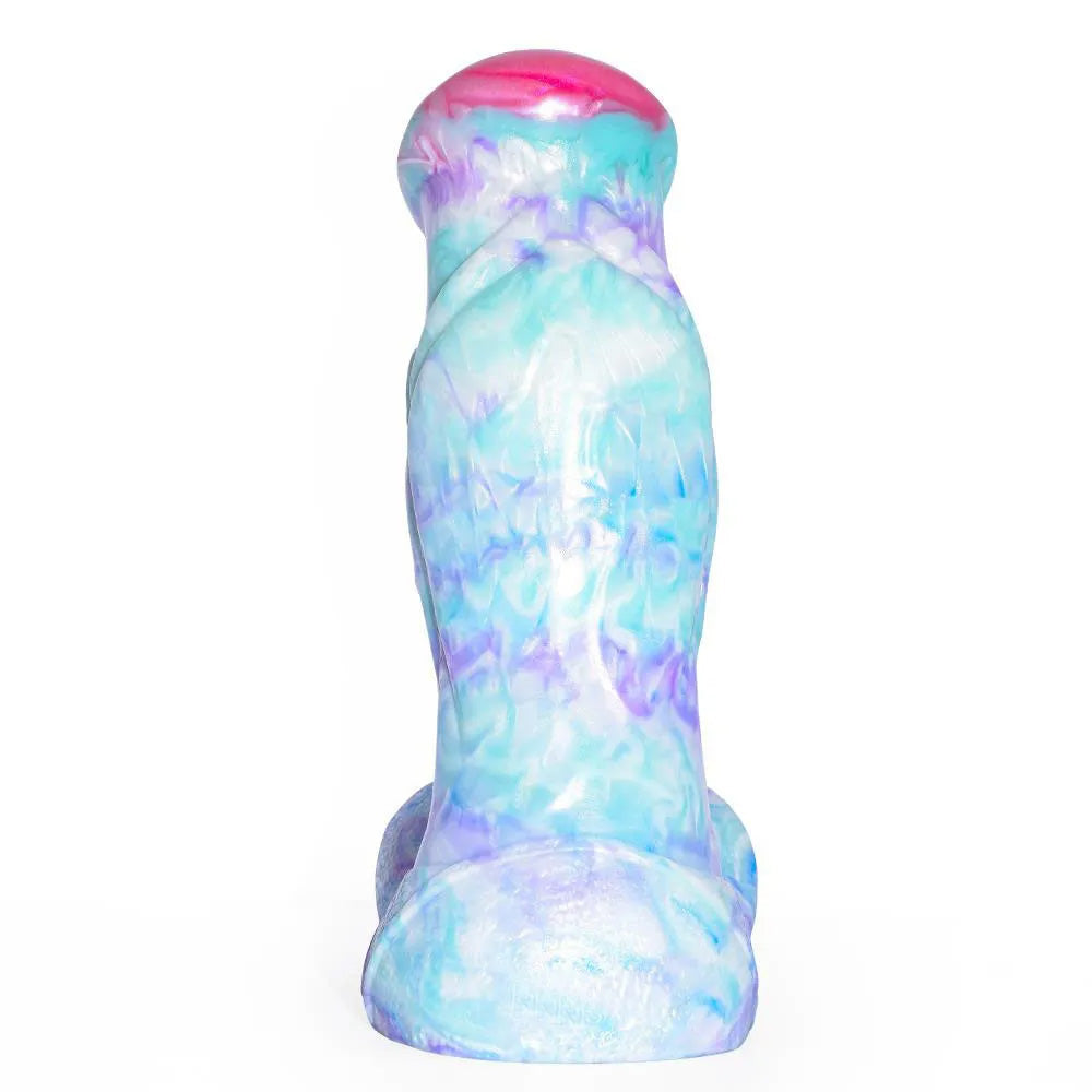 Colorful Soft Mushroom Head Silicone Artificial Dildo Lurevibes