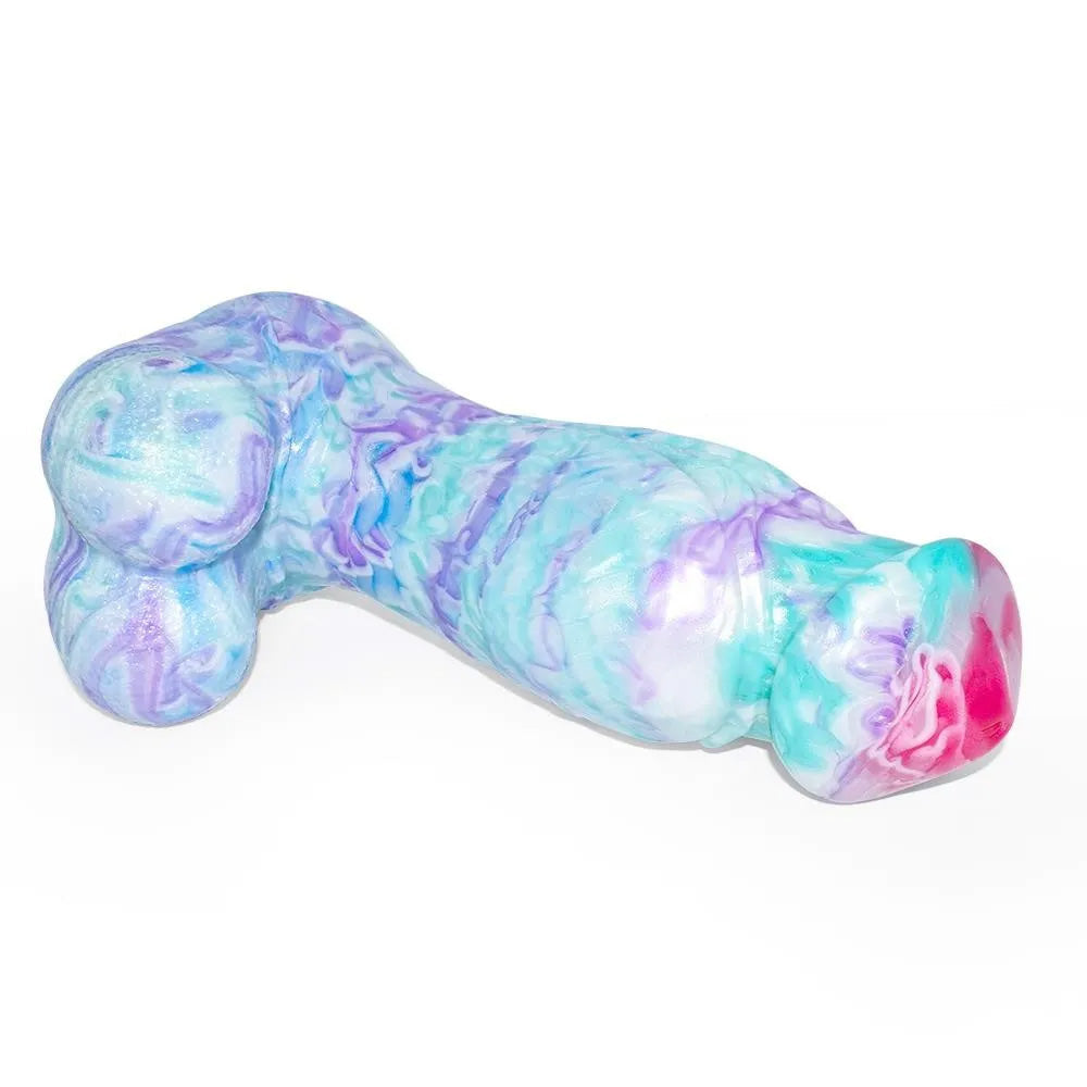 Colorful Soft Mushroom Head Silicone Artificial Dildo Lurevibes