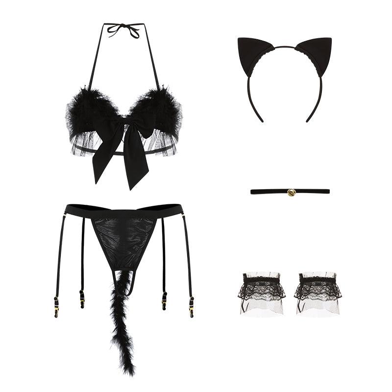 Furry Cat Girl Roleplay Costume Set - La Lune