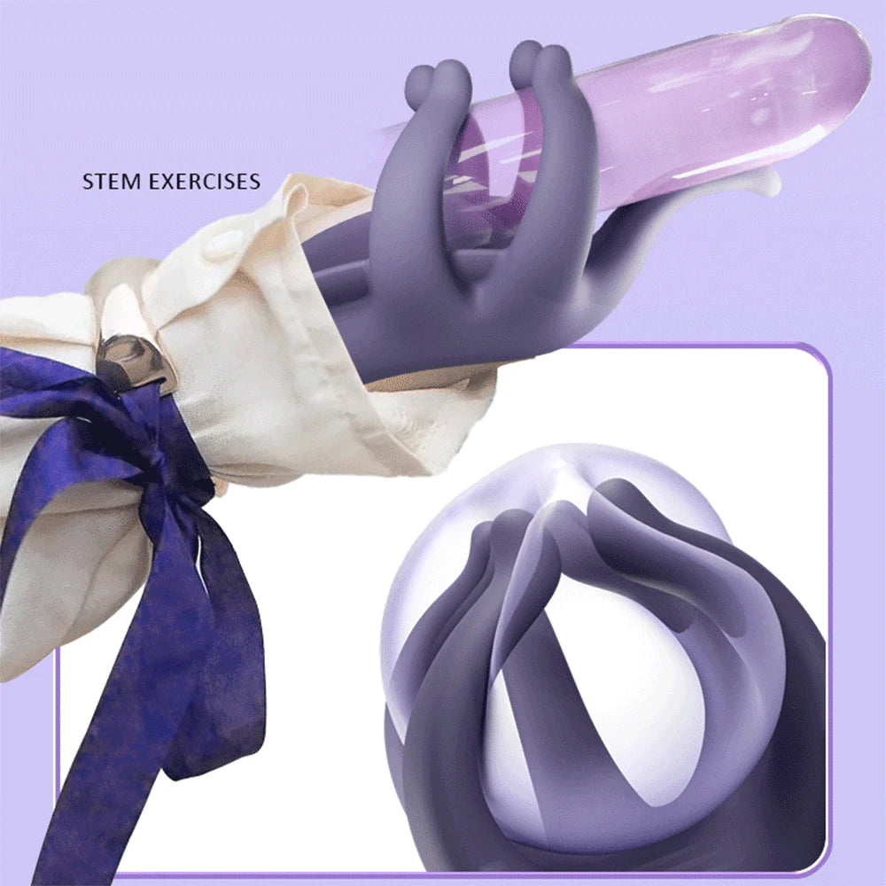 Lurevibes Tender Jade finger Penis Trainer Men's Ejaculation Delay Glans Exerciser Lurevibes